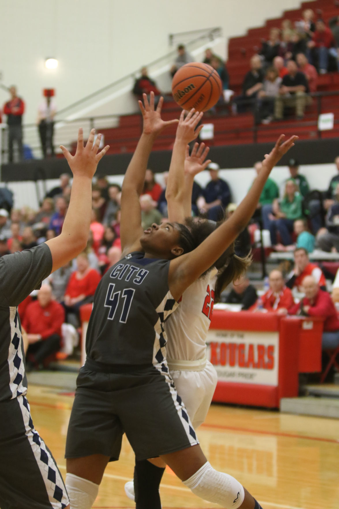 Gallery: Girls basketball sectional - Kankakee Valley vs Michigan City